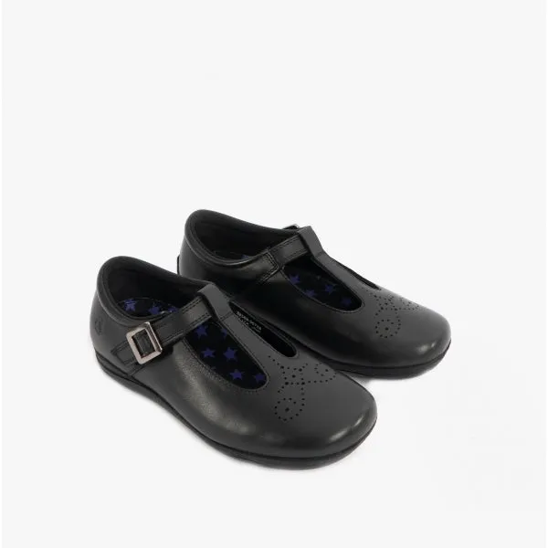 Hush Puppies ELIZA Girls Leather School Shoes Black sold by Shuperb product image thumbnail 3