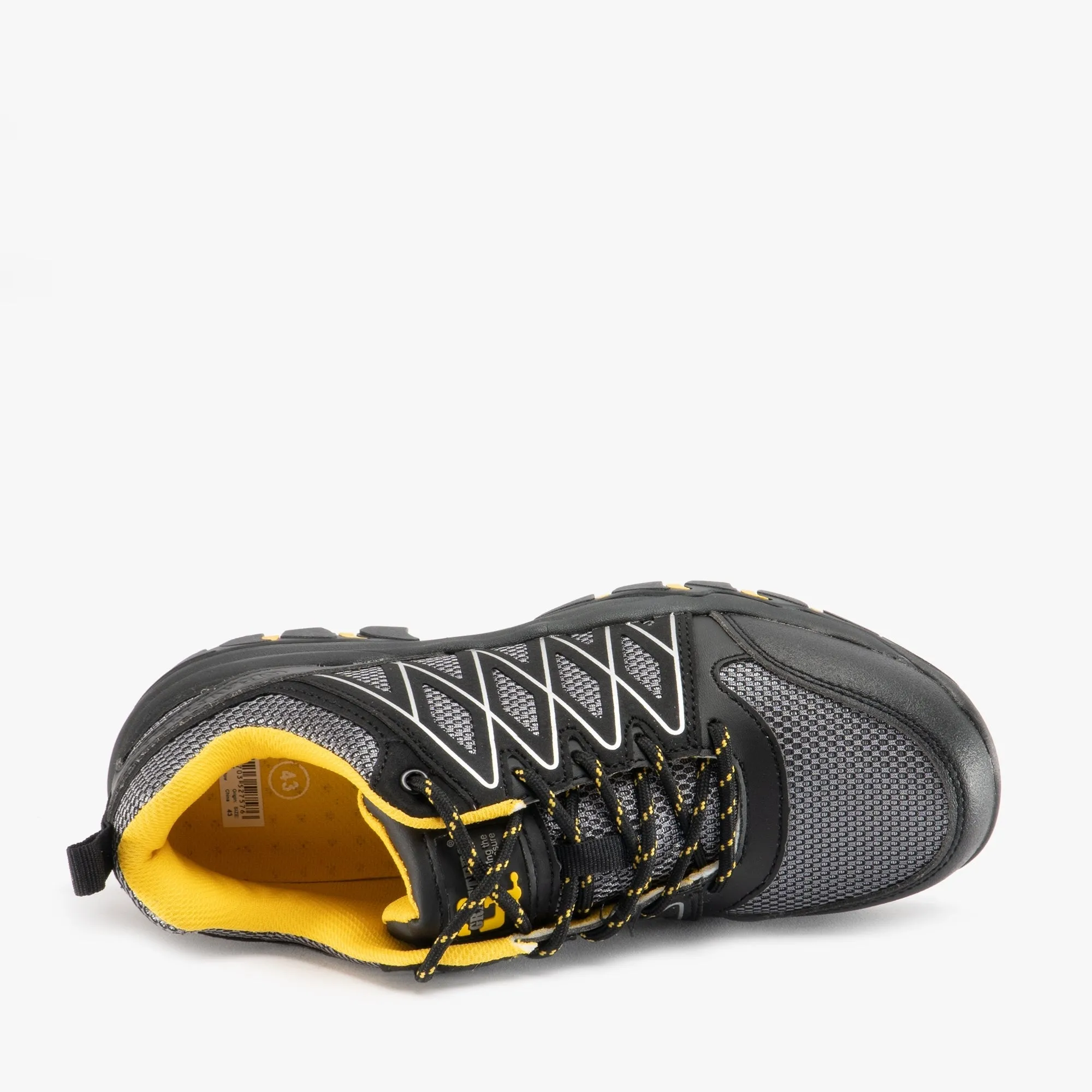 Grafters M065F Unisex Safety Trainers Grey/Black sold by Shuperb product image thumbnail 4