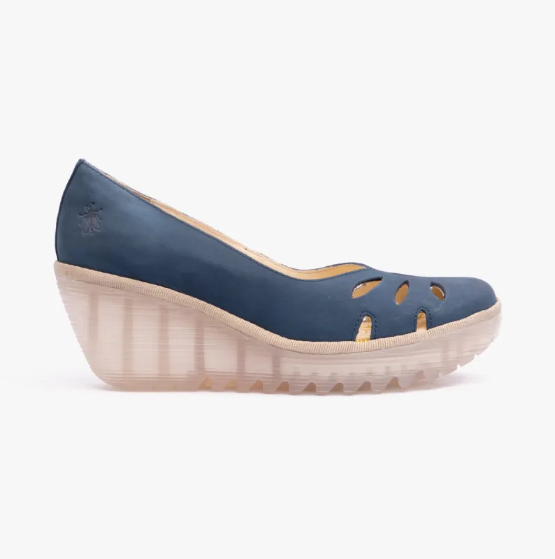 Fly London YUBI480FLY Womens Shoes Blue sold by Shuperb