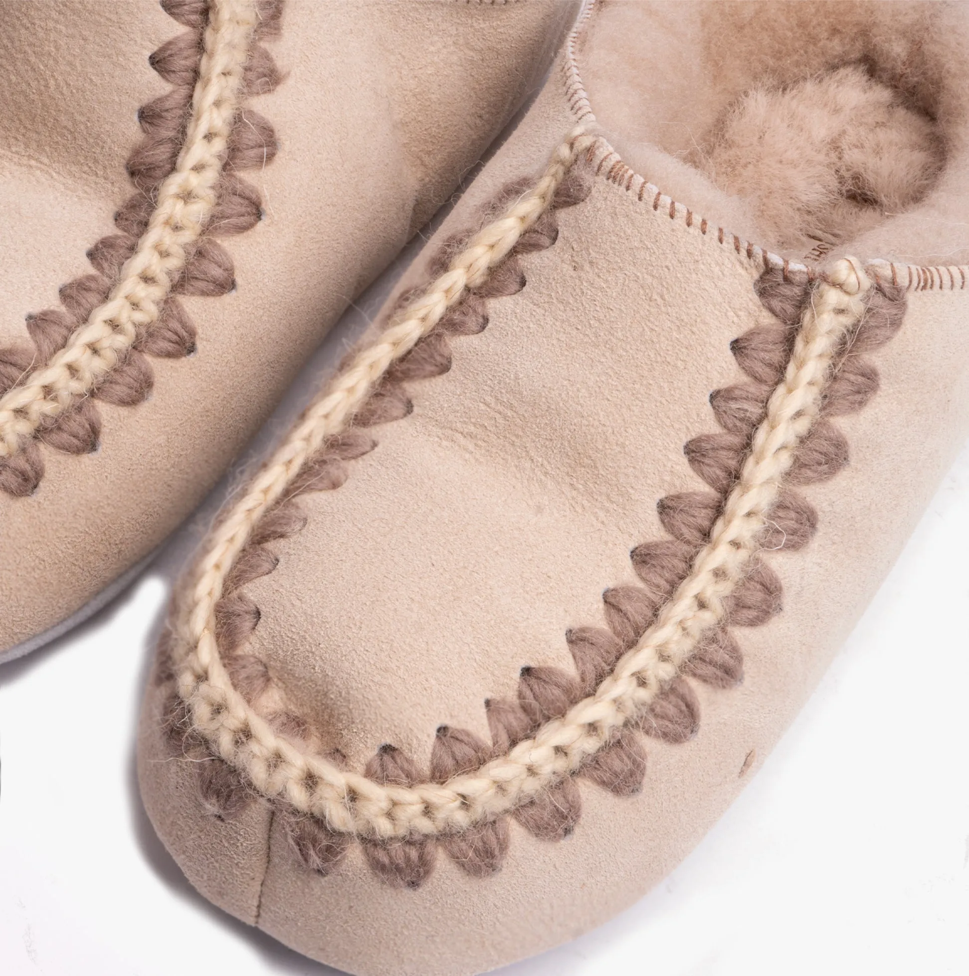 Shepherd BEATRICE Womens Sheepskin Mules Honey sold by Shuperb product image thumbnail 4