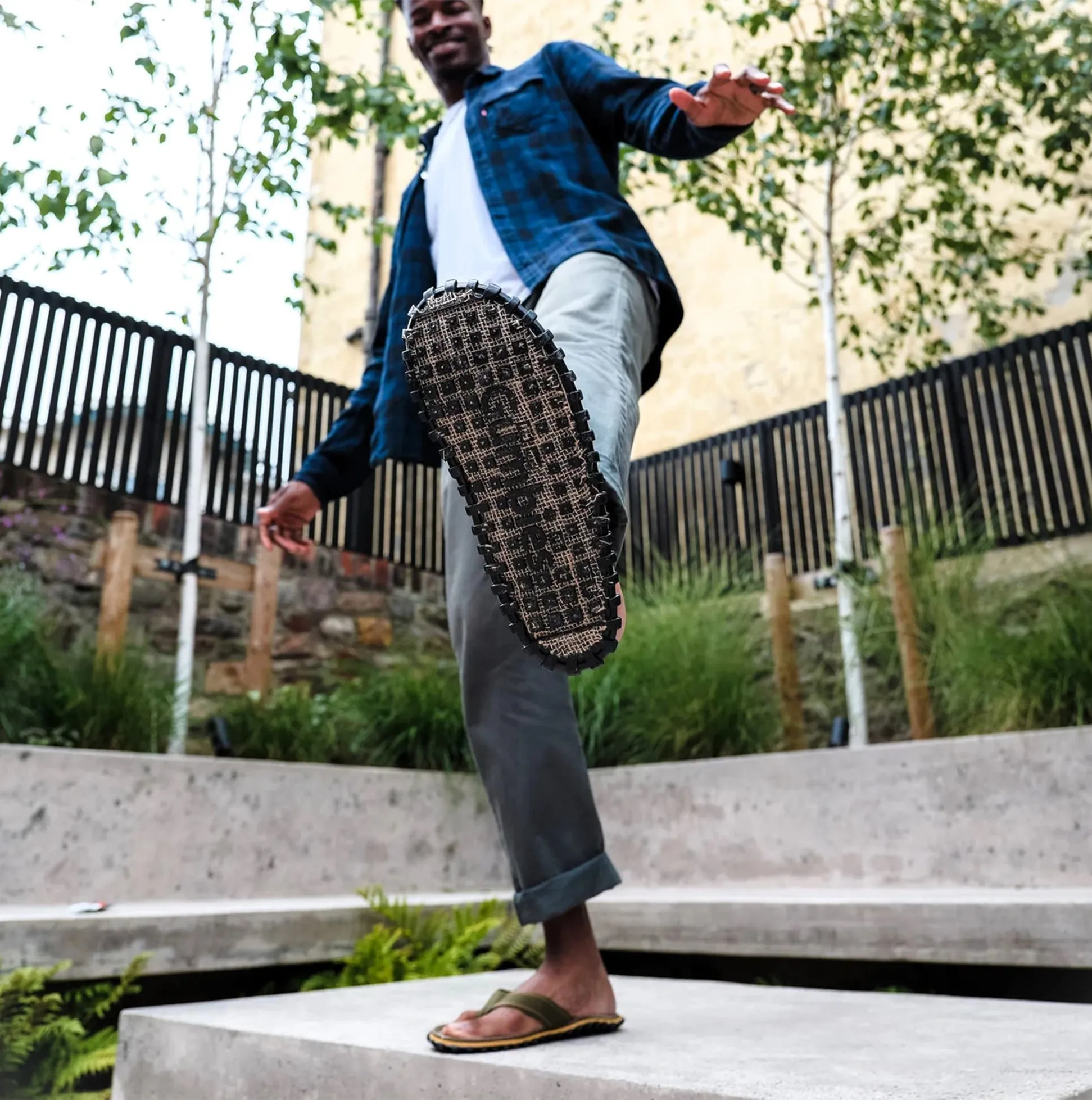 Gumbies ISLANDER Unisex Flip-Flops Classic Khaki sold by Shuperb product image thumbnail 4