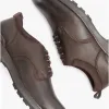 Hush Puppies DYLAN Mens Leather Derby Shoes Dark Brown sold by Shuperb