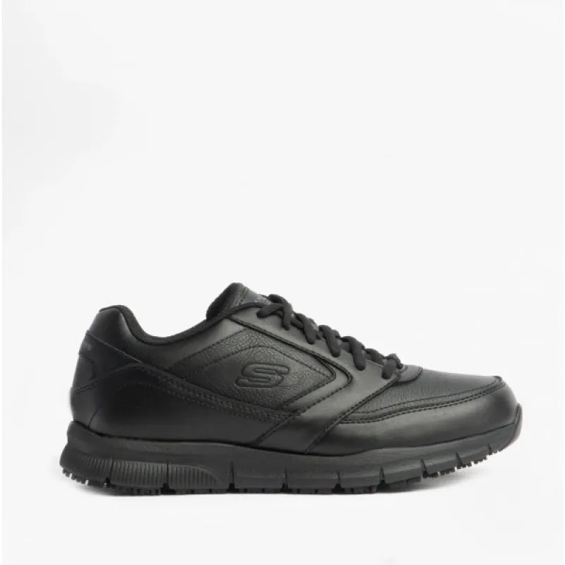 Skechers Work 77235EC NAMPA - WYOLA SR Womens Occupational Trainers Black sold by Shuperb