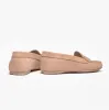 Barbour ASTRID Womens Buckle Loafers Beige sold by Shuperb