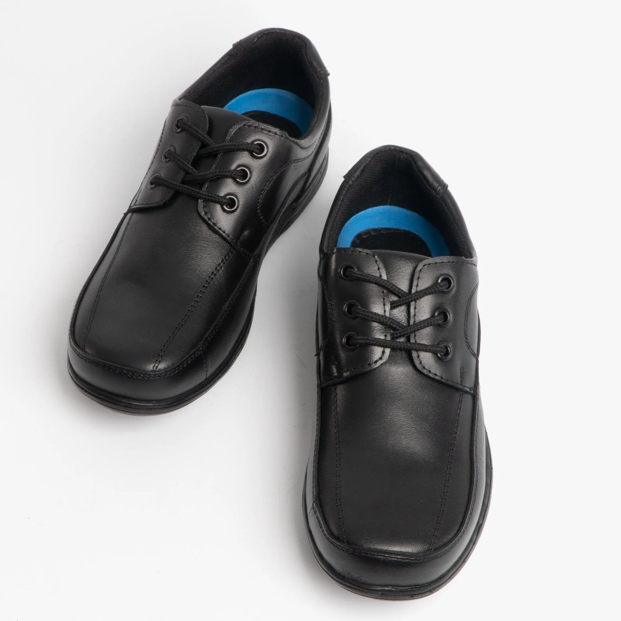 Mirak ADAM Boys Leather School Shoes Black sold by Shuperb product image thumbnail 2