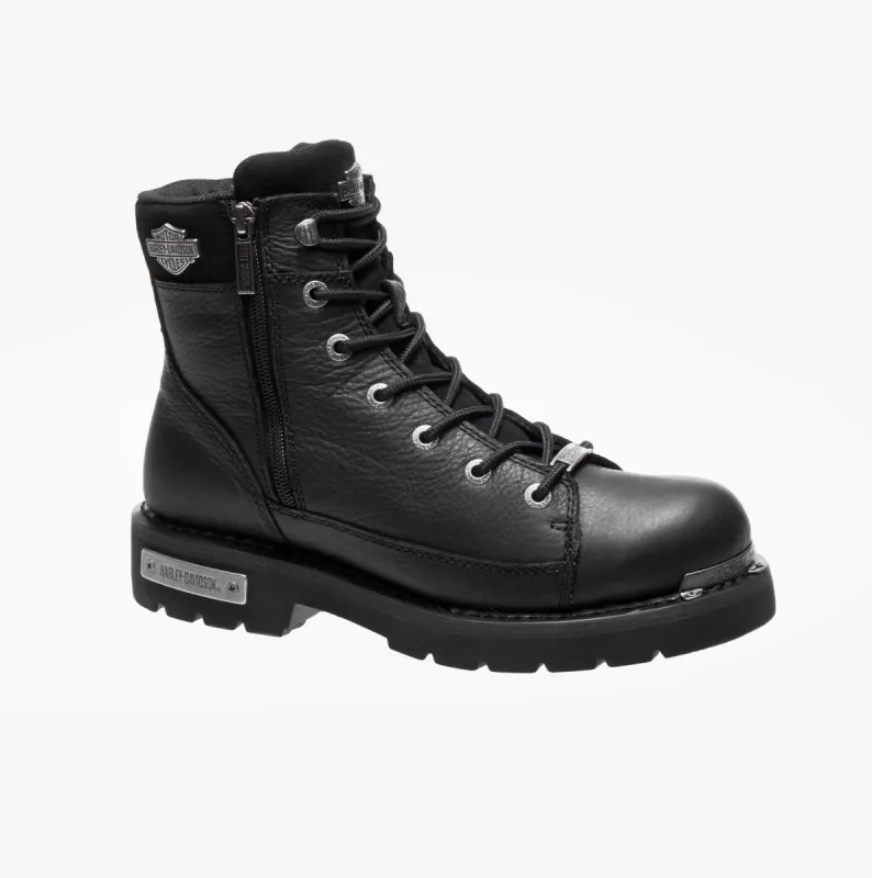 CHIPMAN Mens Biker Boots Black sold by Shuperb