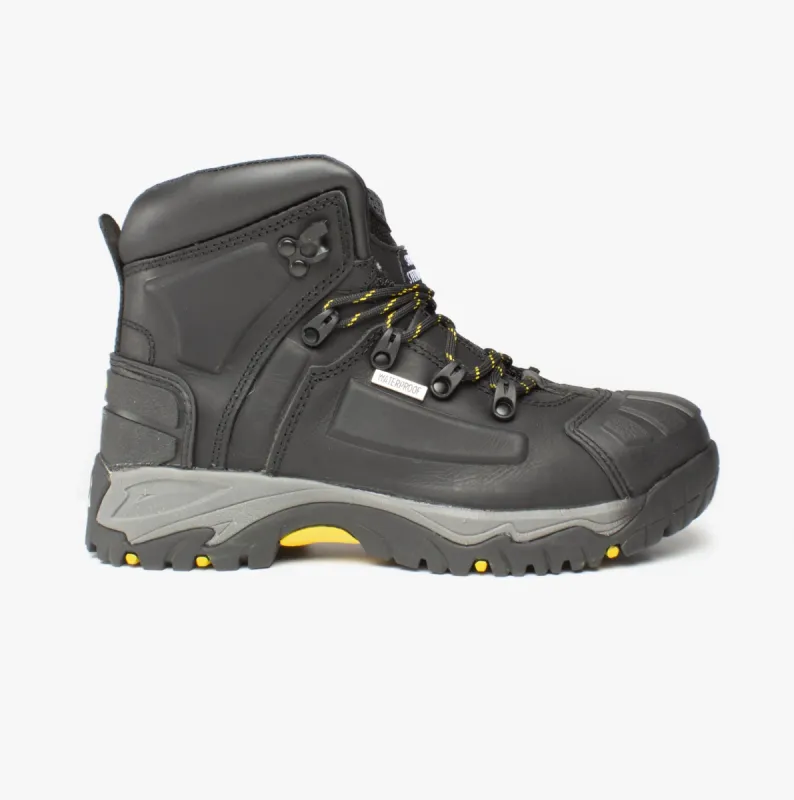 Amblers Safety FS32 Unisex Leather Safety Boots Black sold by Shuperb