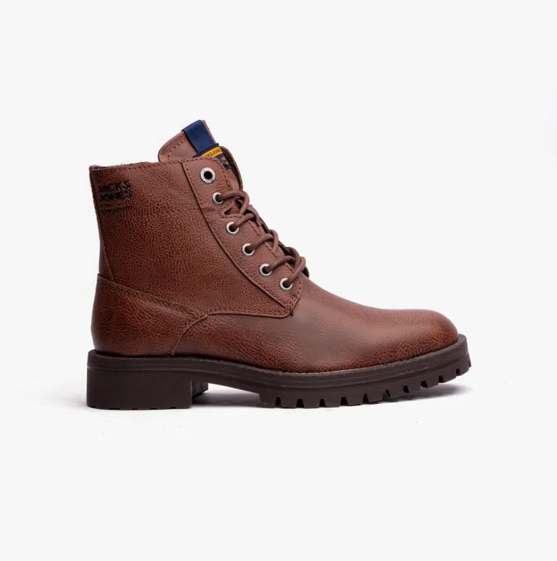 Jack & Jones JFWBERNIE Boots Mens Cognac made by Jack & Jones