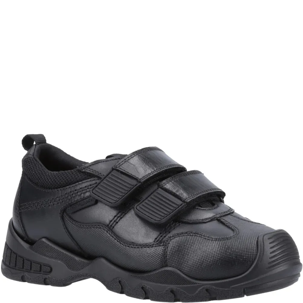 TROY Boys School Shoes Black sold by Shuperb