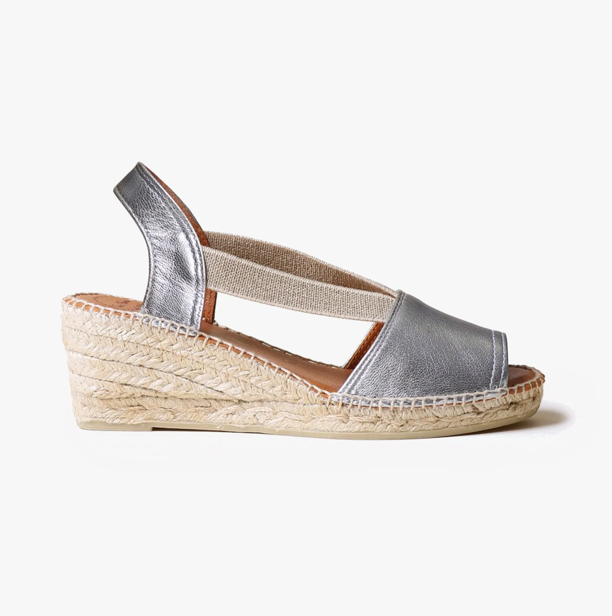 Toni Pons TEIDE-P Womens Espadrille Steel sold by Shuperb