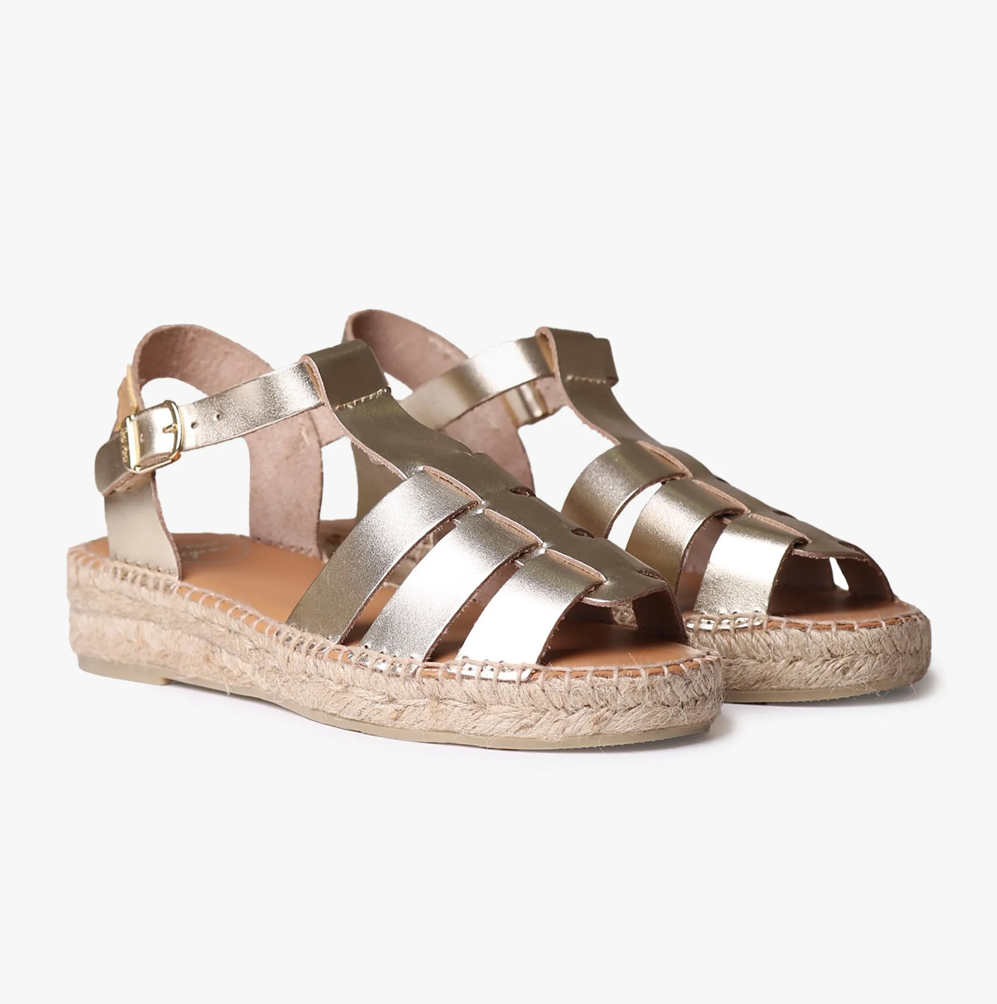 Toni Pons EMMA Womens Espadrille Sandals Platinum sold by Shuperb product image thumbnail 2