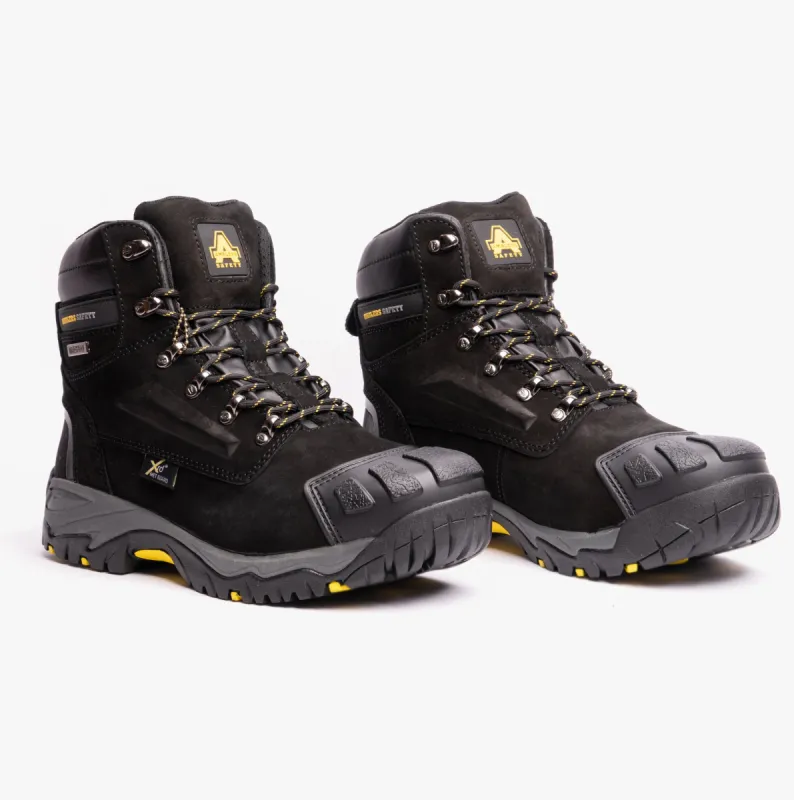 Amblers Safety FS987 Mens Leather Safety Boots Black sold by Shuperb