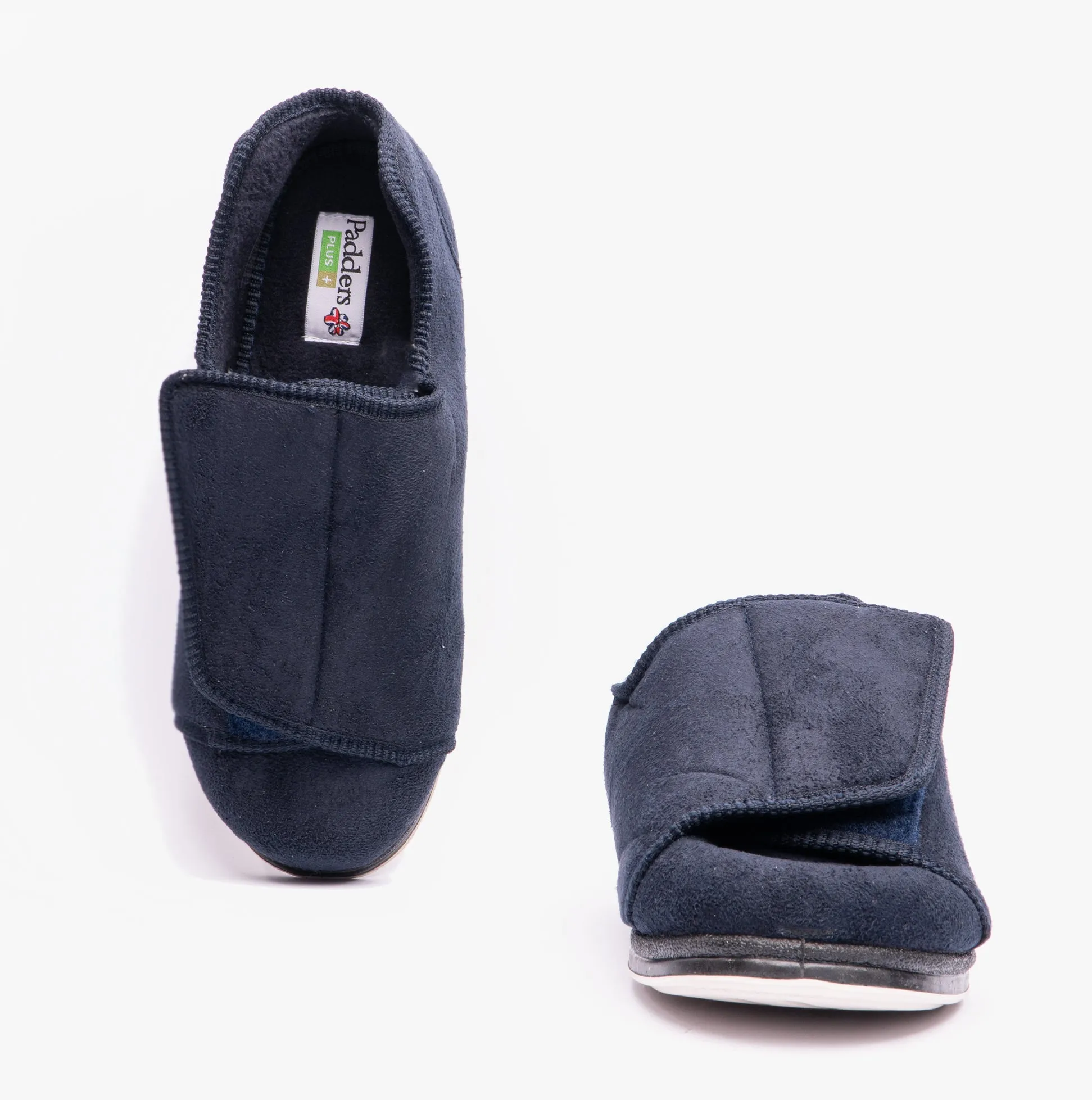 Padders PETER Mens (H/K Fit) Touch Fasten Slippers Navy sold by Shuperb product image thumbnail 2