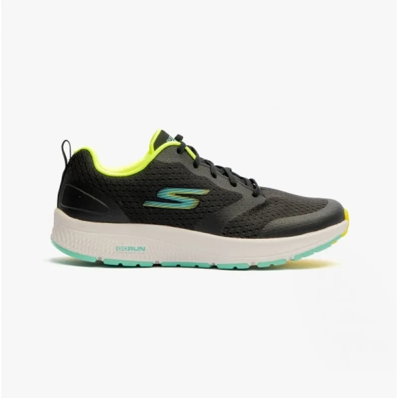 Skechers 128277/BKLM GO RUN CONSISTENT-INTENSIFY Womens Lace-Up Trainers Black/Lime sold by Shuperb
