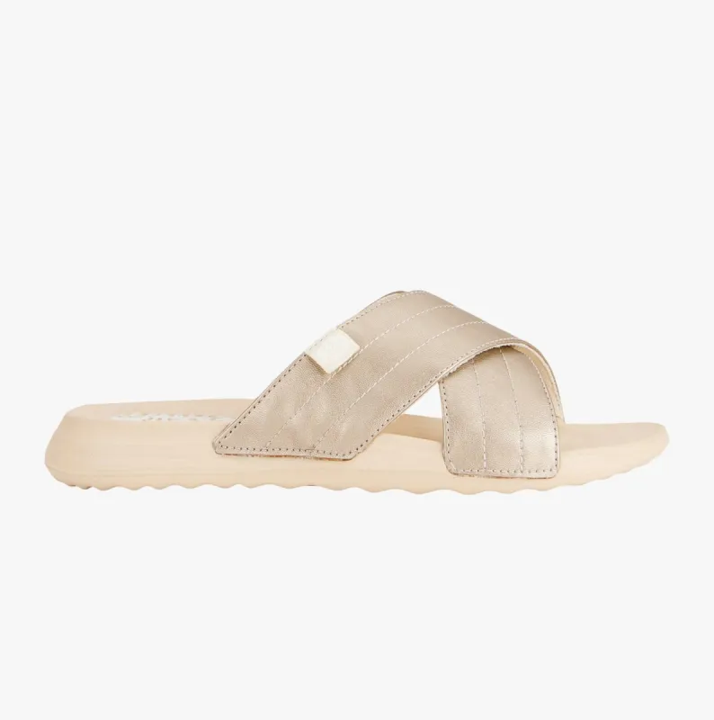 CHRISTI Womens Sandals Metallic sold by Shuperb
