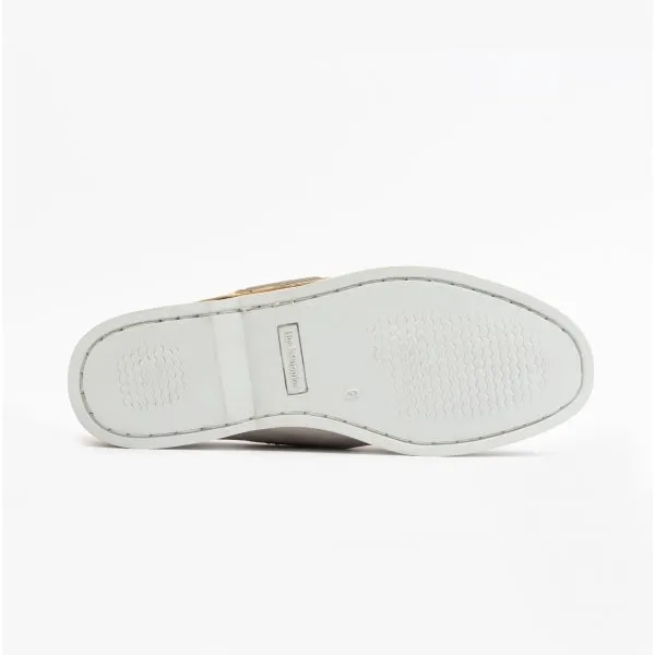 Hush Puppies HATTIE Womens Leather Boat Shoes Grey/Yellow sold by Shuperb product image thumbnail 3