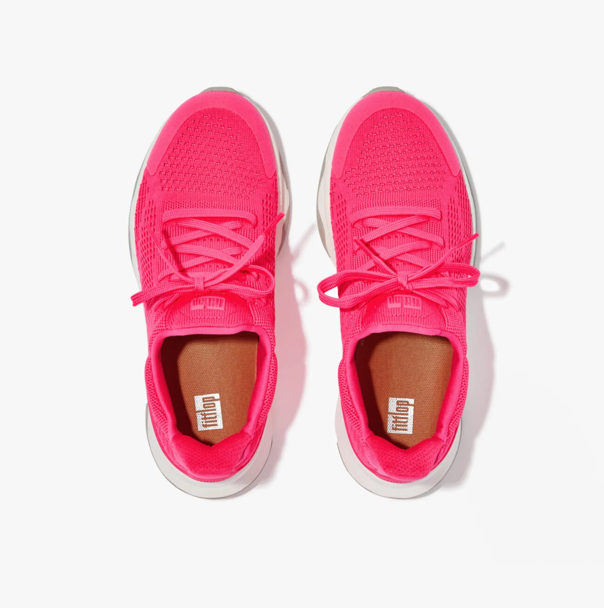 FitFlop VITAMIN FFX Womens Knit Sport Trainers Pop Pink sold by Shuperb product image thumbnail 4