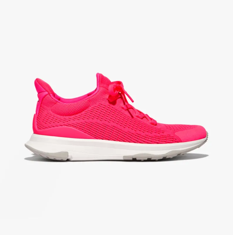 FitFlop VITAMIN FFX Womens Knit Sport Trainers Pop Pink sold by Shuperb