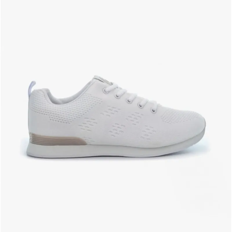 DEK TARGET Mens Lace Up Bowls Trainers White sold by Shuperb