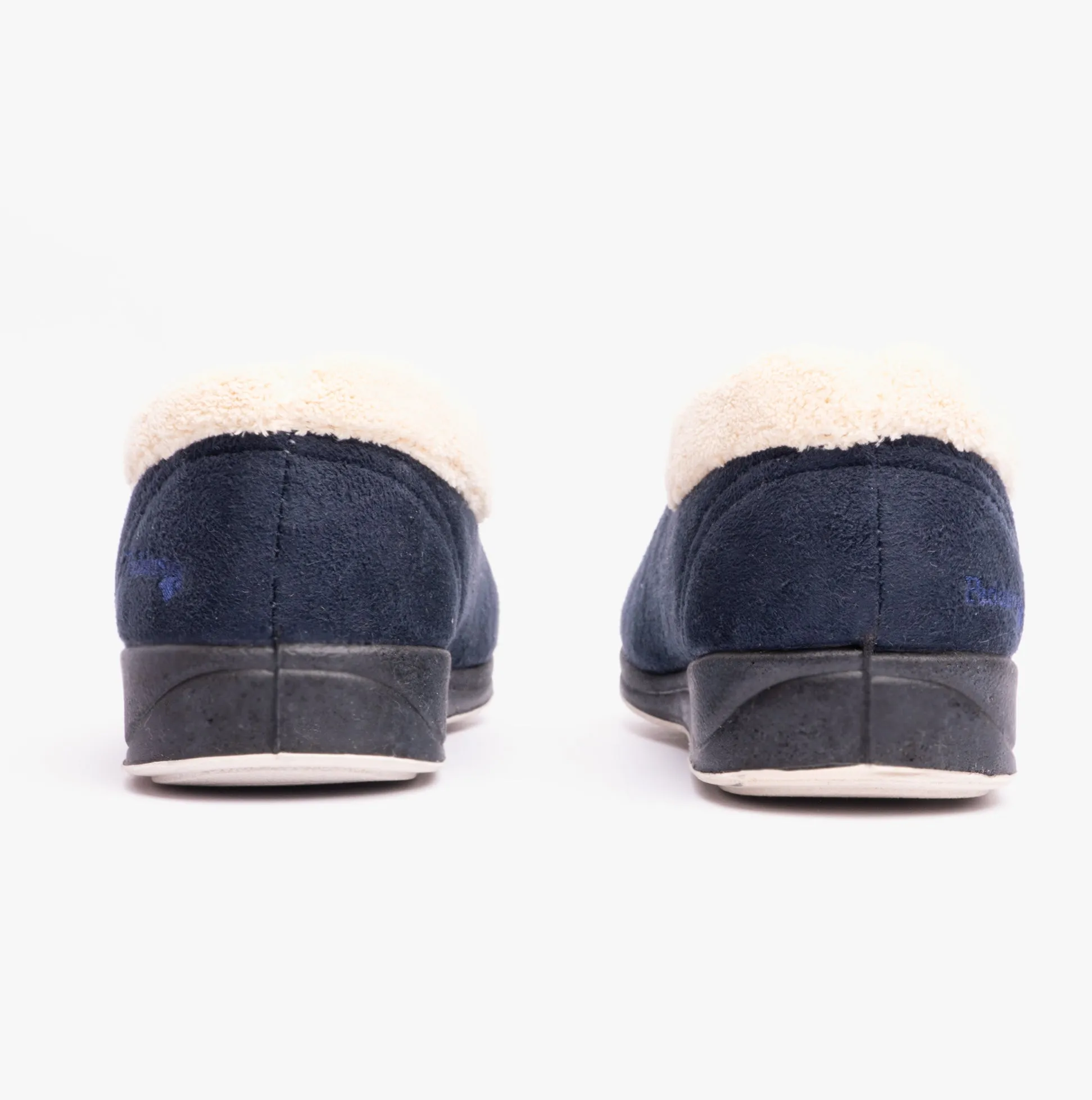 Padders CARMEN Womens (2E Fit) Full Slippers Navy sold by Shuperb product image thumbnail 3