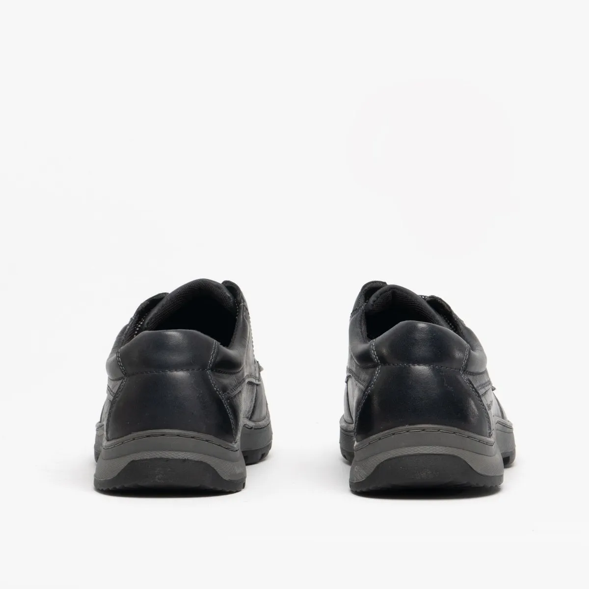 Hush Puppies TUCKER Mens Leather Casual Shoes Black sold by Shuperb product image thumbnail 5