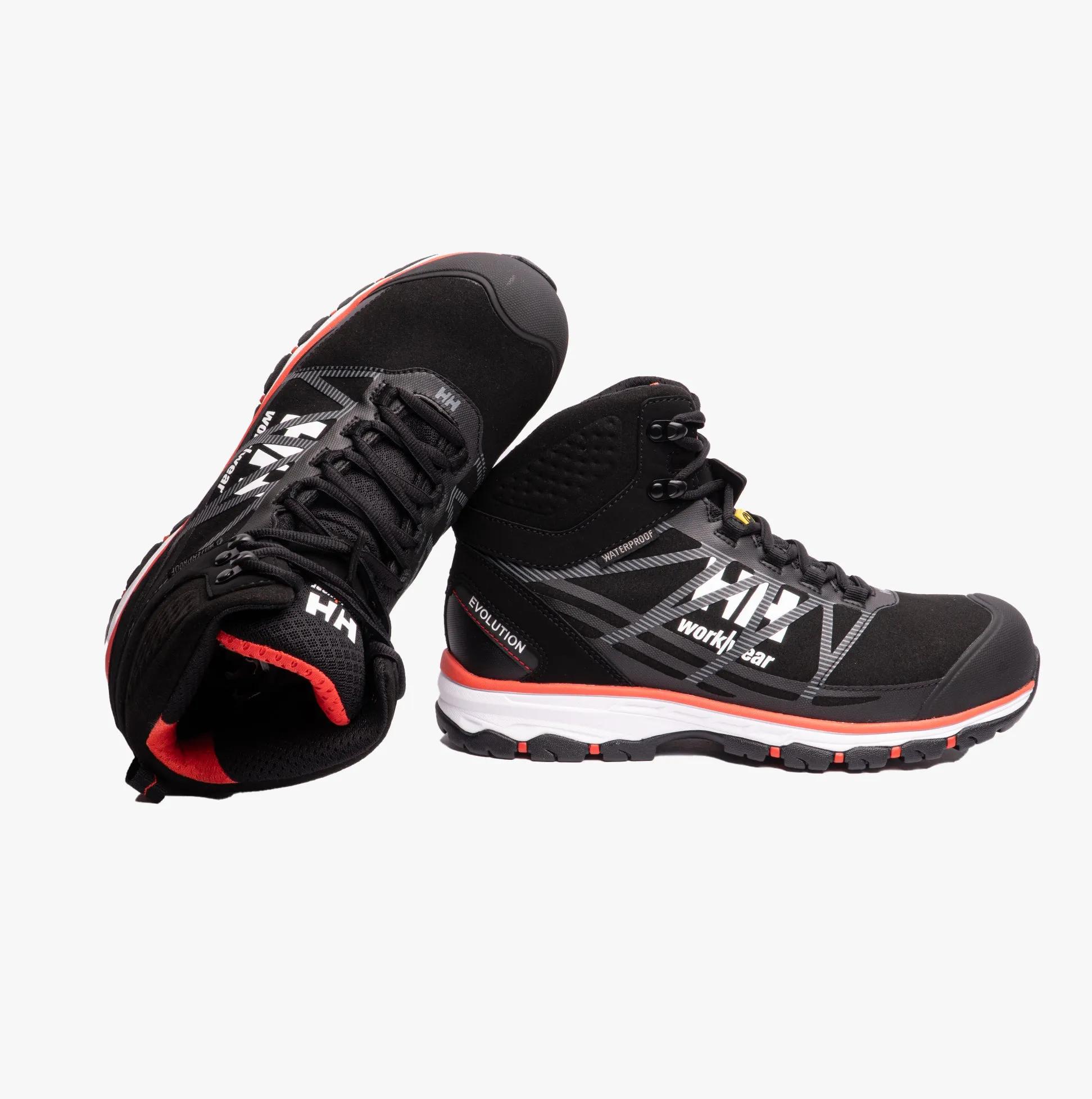 CHELSEA EVOLUTION MID Mens Safety Boots Black/Orange sold by Shuperb product image thumbnail 4