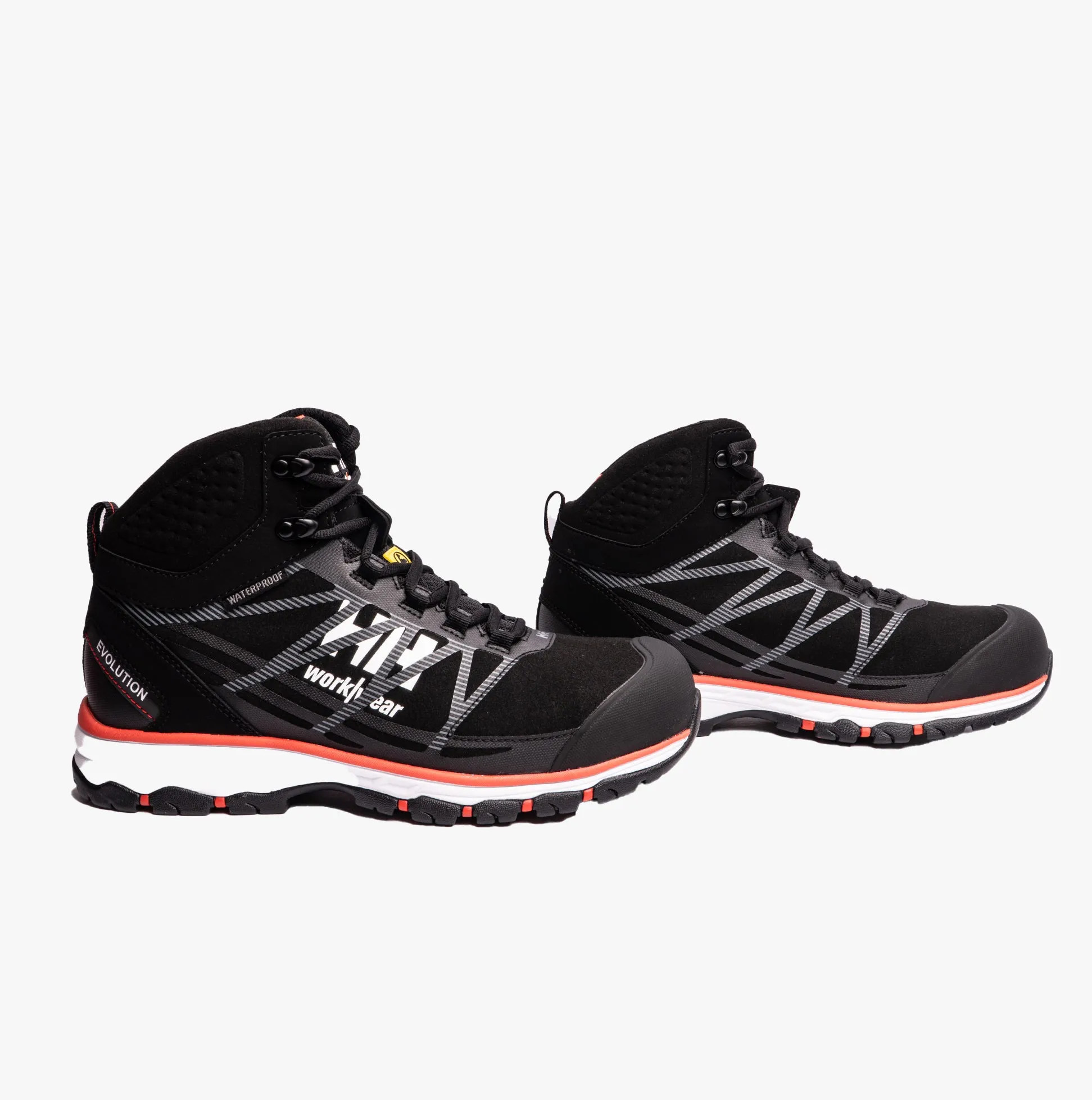 CHELSEA EVOLUTION MID Mens Safety Boots Black/Orange sold by Shuperb product image thumbnail 3