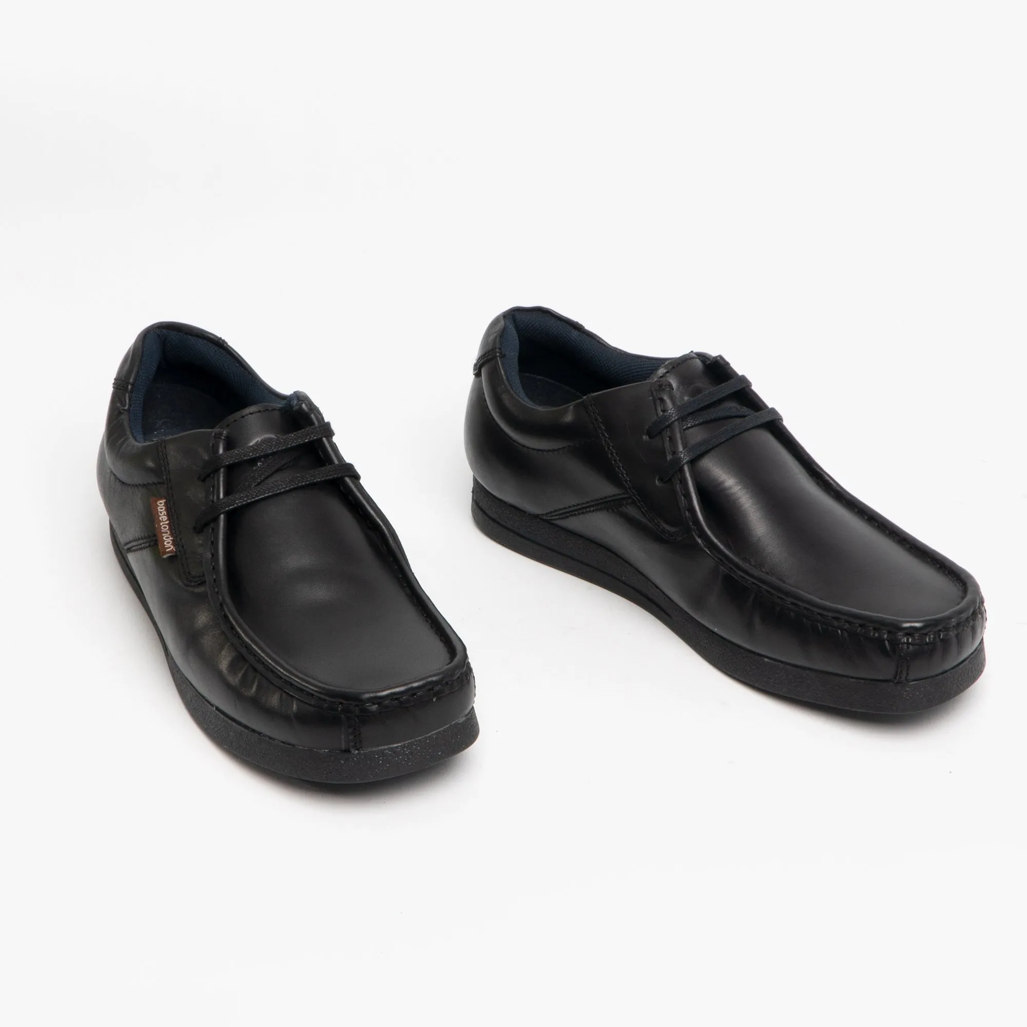 Base London EVENT Mens Leather Moccasin Shoes Black sold by Shuperb product image thumbnail 2