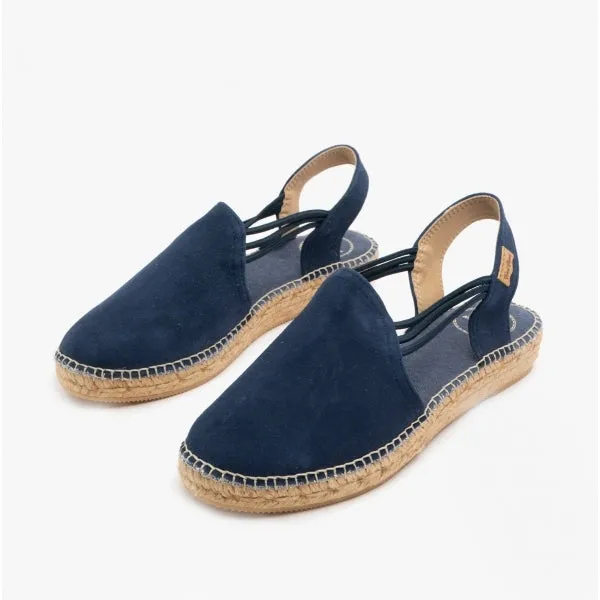 Toni Pons NURIA Womens Suede Espadrille Sandals Navy sold by Shuperb product image thumbnail 3