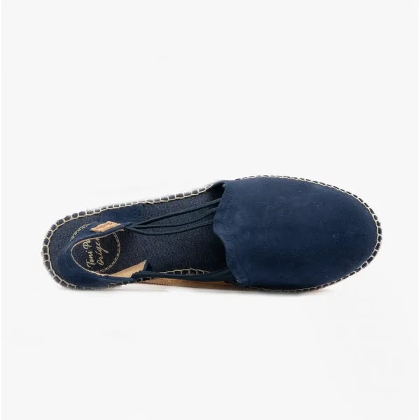 Toni Pons NURIA Womens Suede Espadrille Sandals Navy sold by Shuperb product image thumbnail 5