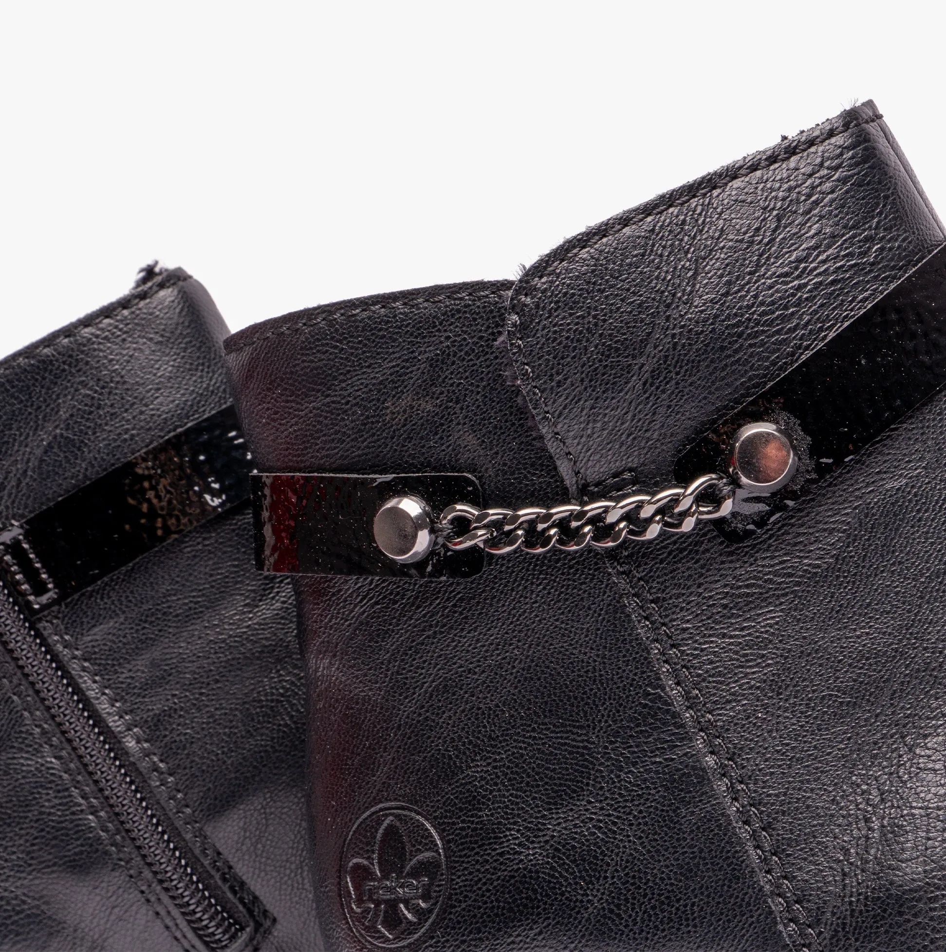 Rieker Y0783-00 Womens Ankle Boots Black sold by Shuperb product image thumbnail 5