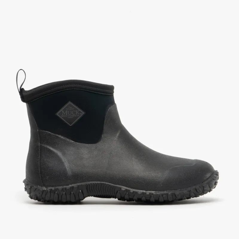 Muck Boots MUCKSTER II ANKLE Mens Waterproof Rubber Ankle Boots Black sold by Shuperb