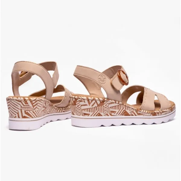 Rieker 67173-60 Womens Sandals Beige sold by Shuperb product image thumbnail 3