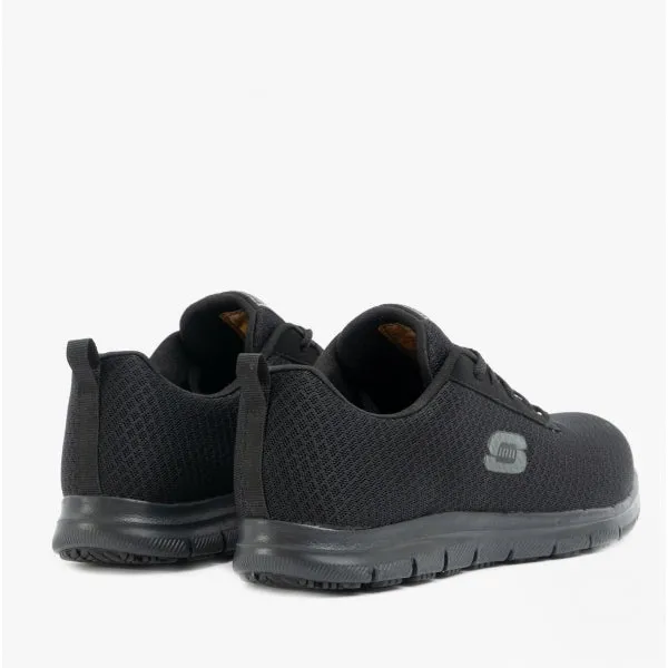 Skechers Work 77210EC GHENTER - BRONAUGH SR Womens Occupational Trainers Black sold by Shuperb product image thumbnail 5