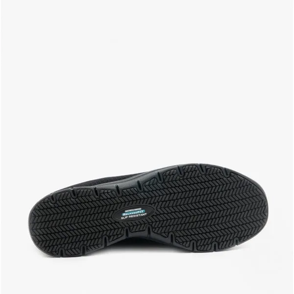 Skechers Work 77210EC GHENTER - BRONAUGH SR Womens Occupational Trainers Black sold by Shuperb product image thumbnail 3