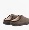 Jo & Joe HAMISH Mens Mule Slippers Dark Brown sold by Shuperb