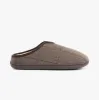Jo & Joe HAMISH Mens Mule Slippers Dark Brown sold by Shuperb