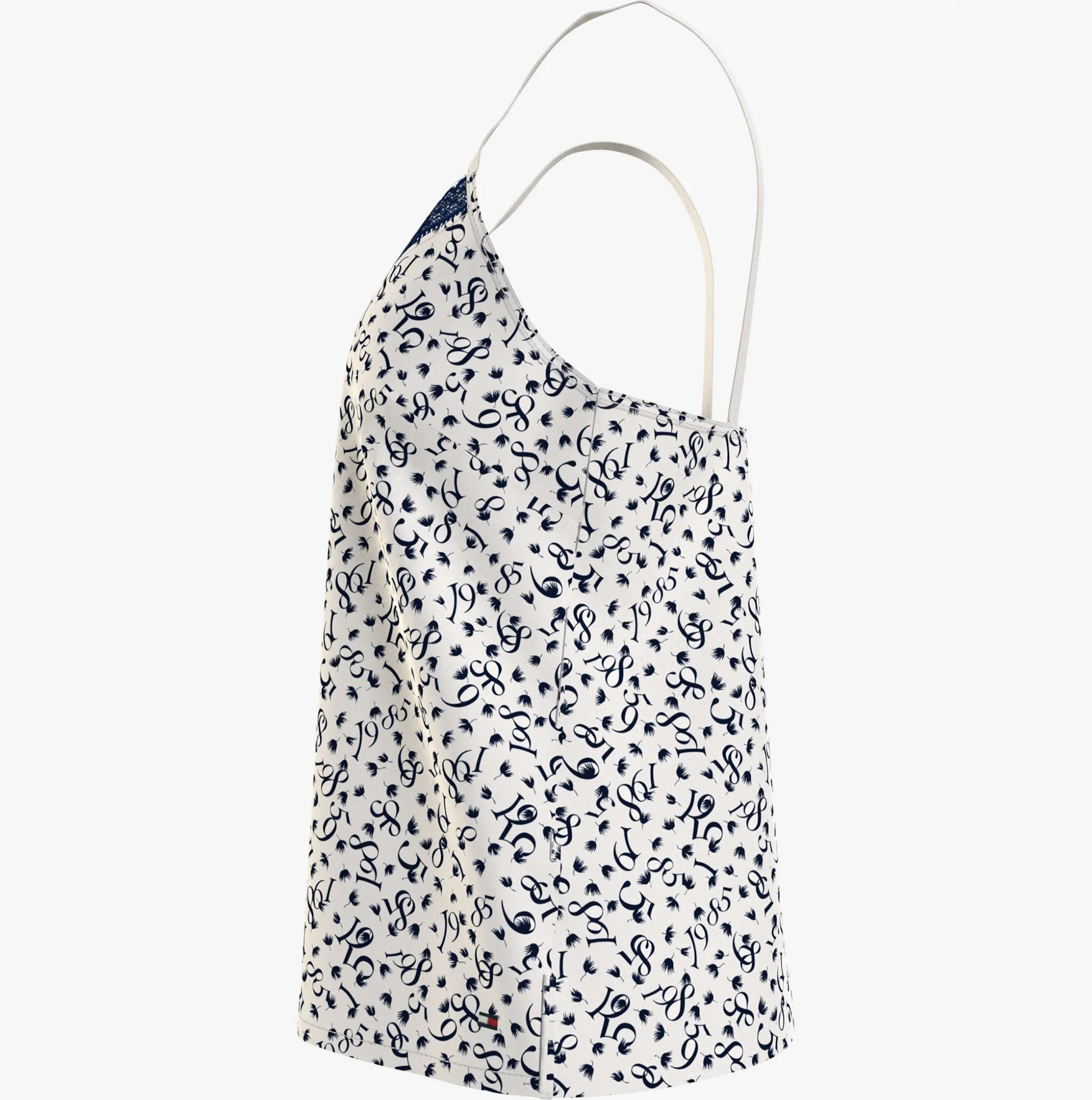Tommy Hilfiger WOVEN CAMI PRINT Womens Top Feather Print Ecru sold by Shuperb product image thumbnail 2