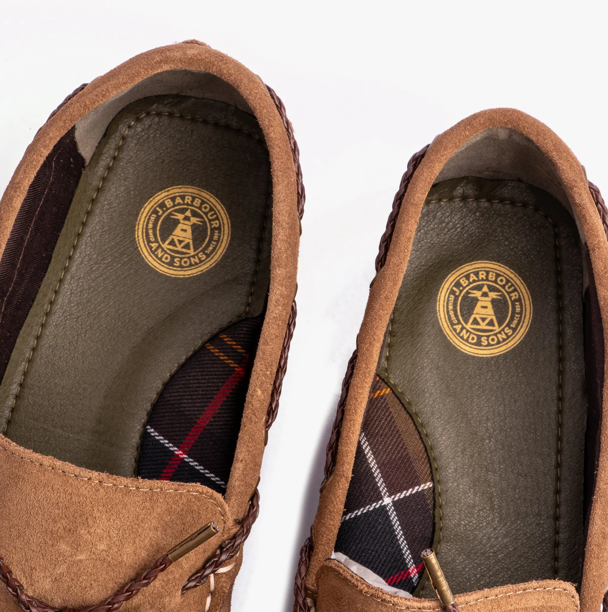 JENSON Mens Boat Shoes Taupe Suede sold by Shuperb product image thumbnail 3