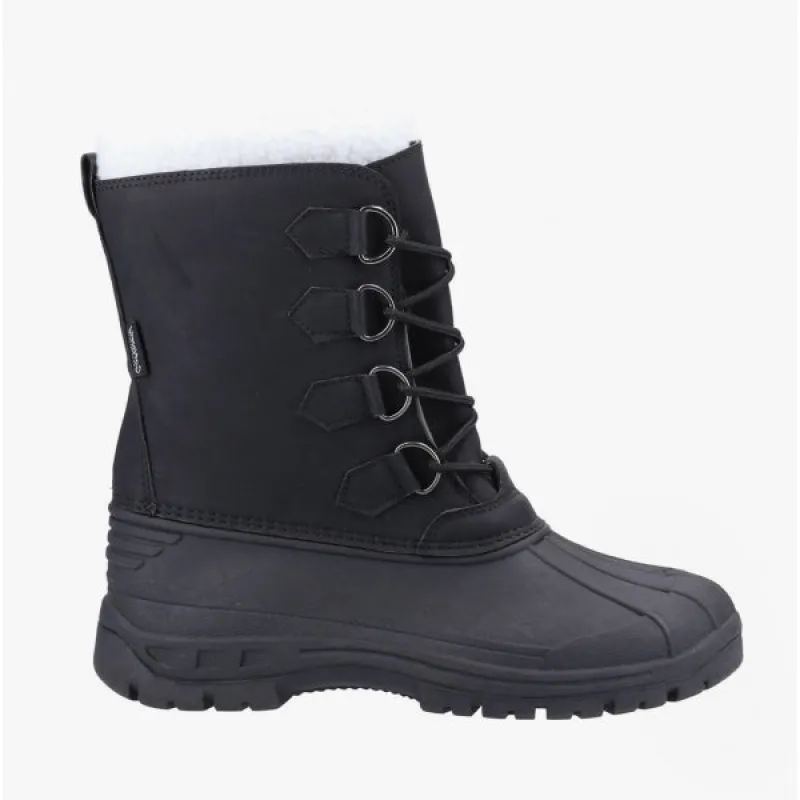 SNOWFALL Mens Wellington Boots Black sold by Shuperb