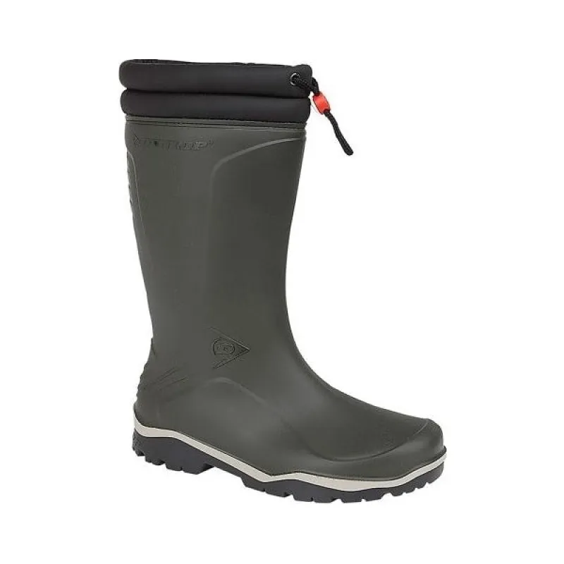 Dunlop BLIZZARD Unisex Warm Lined Wellington Boots Green sold by Shuperb