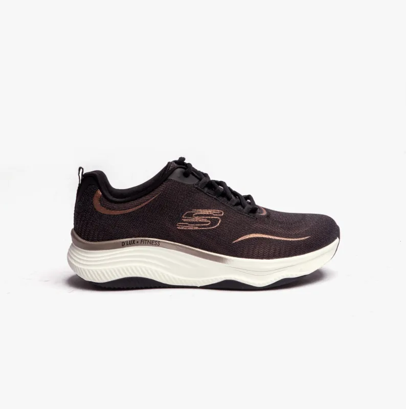 WMNS) Skechers Premium Heritage D'Lites - Gemtastic 'Black