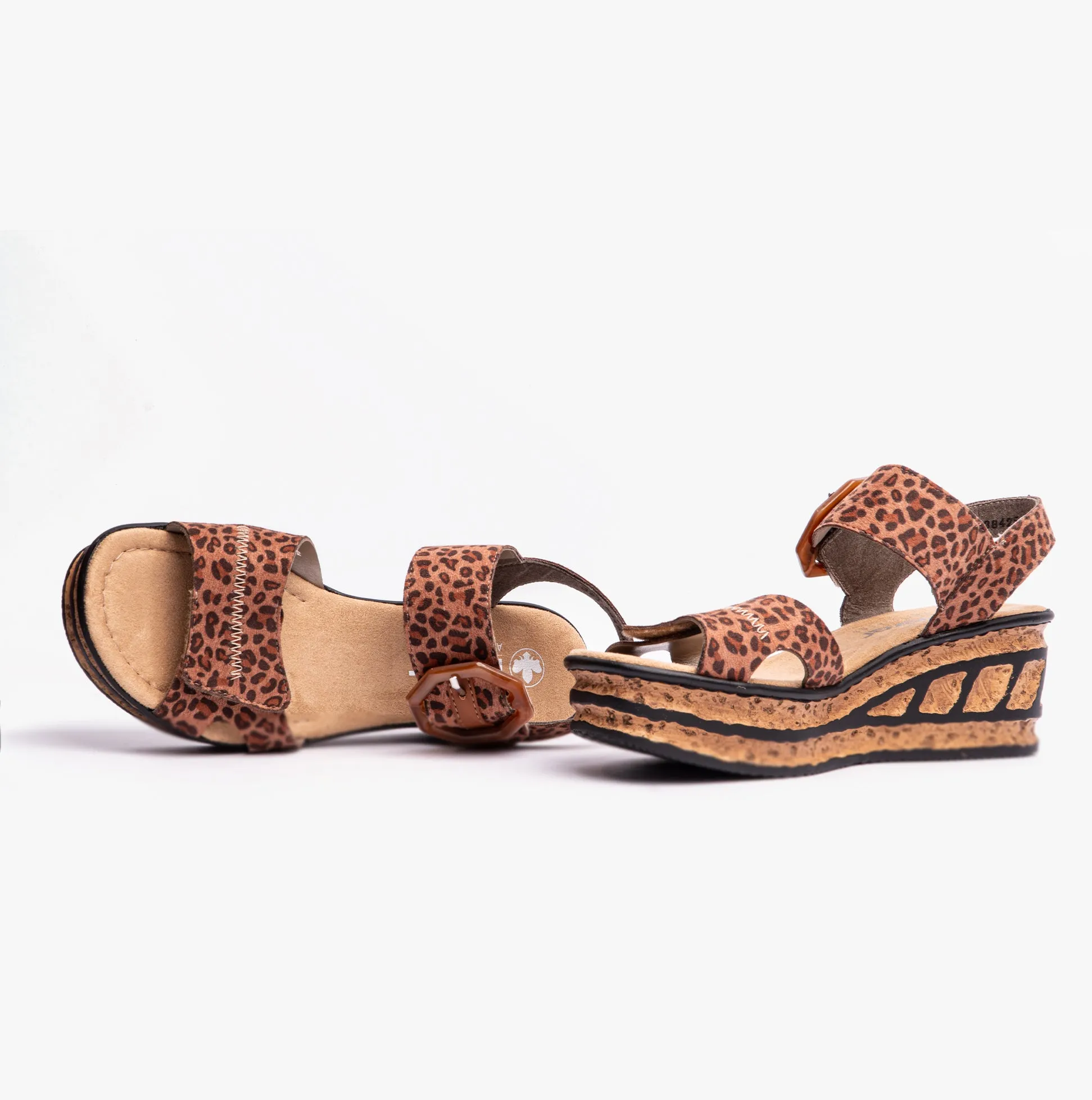 Rieker 68176-90 Womens Sandals Brown sold by Shuperb product image thumbnail 2