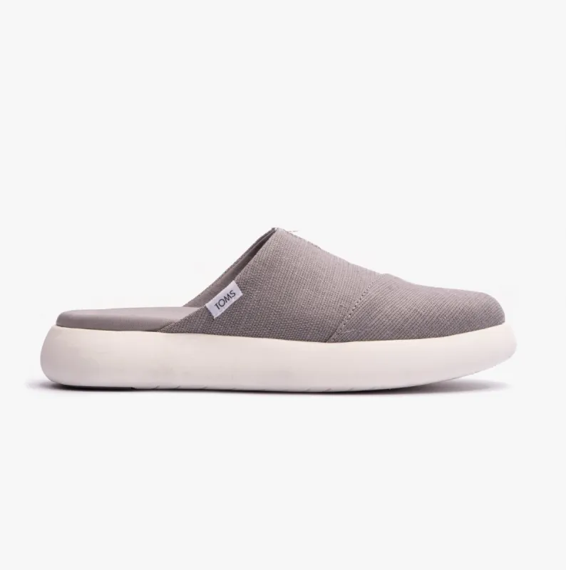 TOMS ALPARGATA MALLOW Womens Mules Grey sold by Shuperb
