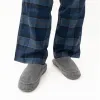 Jo & Joe SLIGO Mens Mule Slippers Grey sold by Shuperb