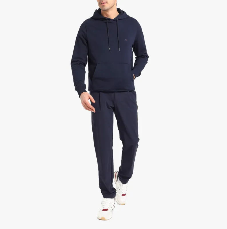 Tommy Hilfiger KNIT OH HOODIE Mens Hoodie Desert Sky sold by Shuperb
