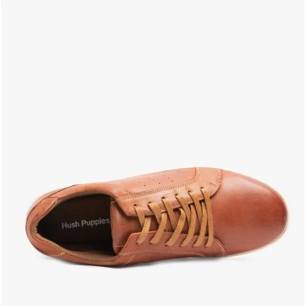 MASON Mens Leather Casual Trainers Tan sold by Shuperb product image thumbnail 4