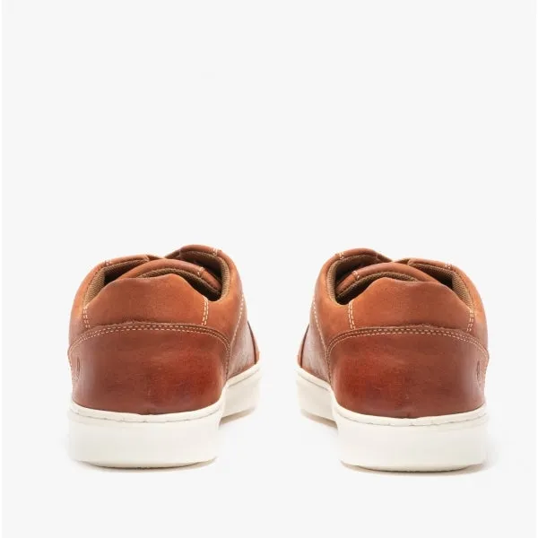 MASON Mens Leather Casual Trainers Tan sold by Shuperb product image thumbnail 5