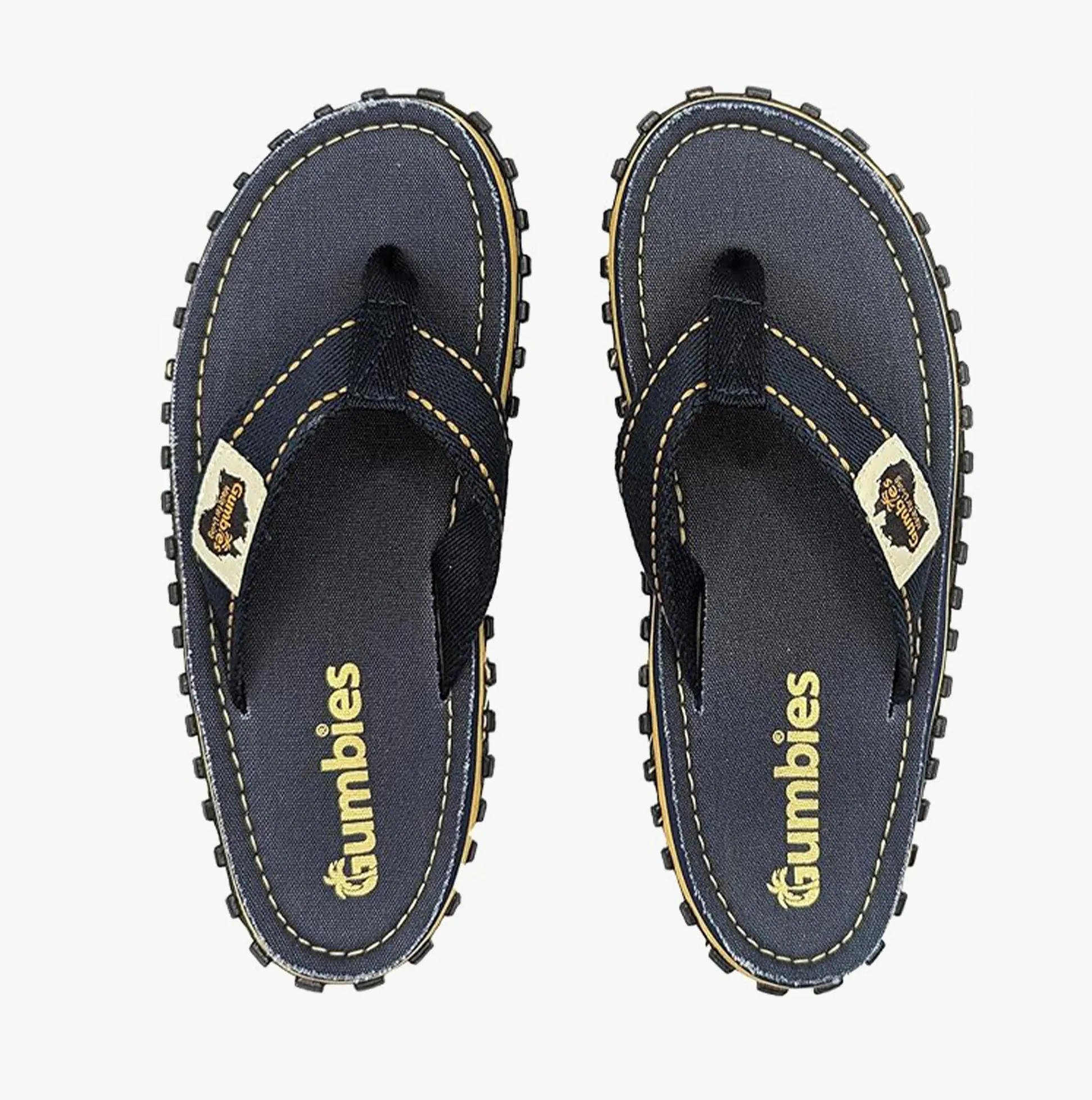 Gumbies ISLANDER Unisex Flip-Flops Classic Navy sold by Shuperb product image thumbnail 2