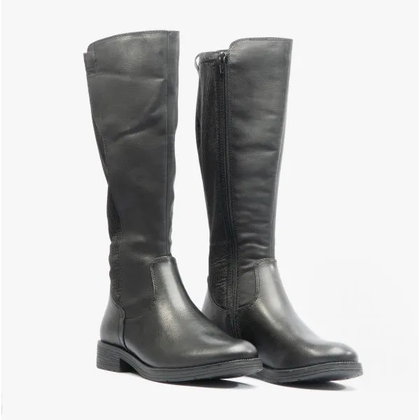 Jana 25560-29-001 Womens Tall Boots Black sold by Shuperb product image thumbnail 2